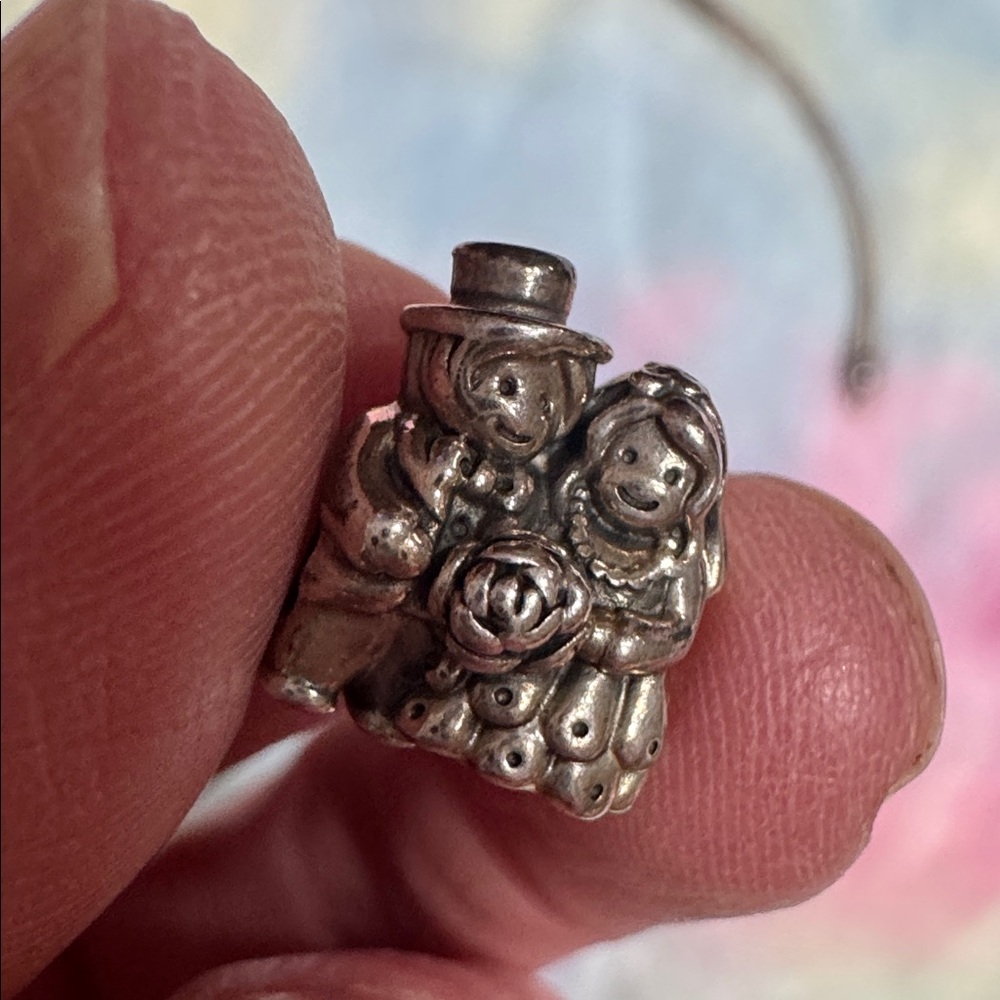 Pandora Charm Wedding Couple Retired - Picture 6 of 9